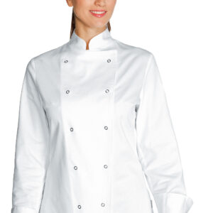 Giacca Lady Chef Bottoni a Pressione - Isacco