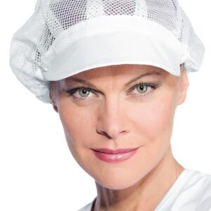 Cuffia Donna rete con visiera - Isacco