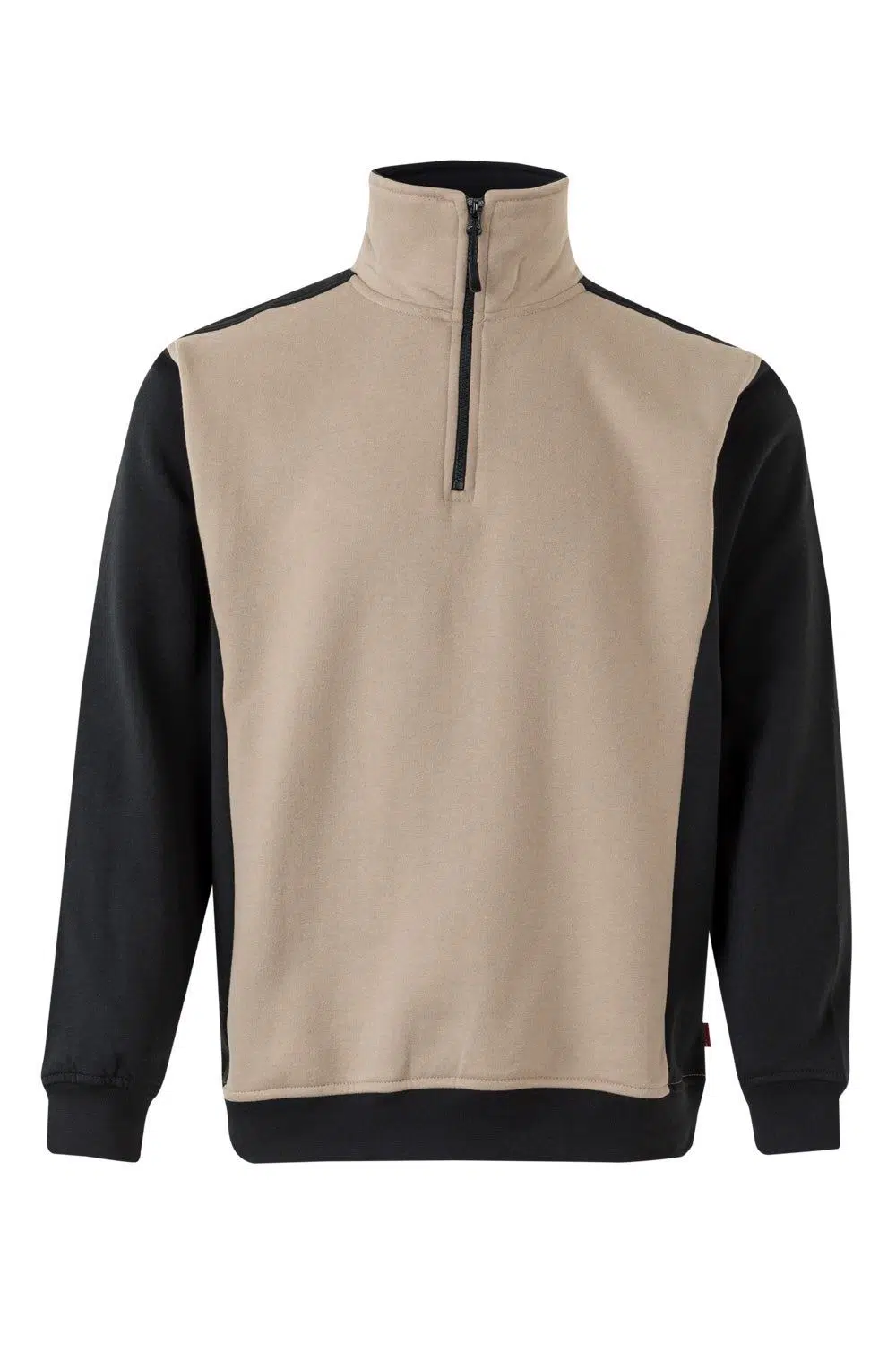 Felpa Bicolore con Mezza Zip | Unisex - immagine 2