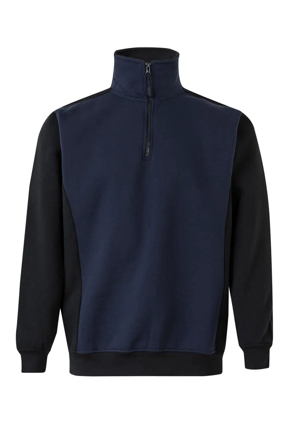 Felpa Bicolore con Mezza Zip | Unisex - immagine 4