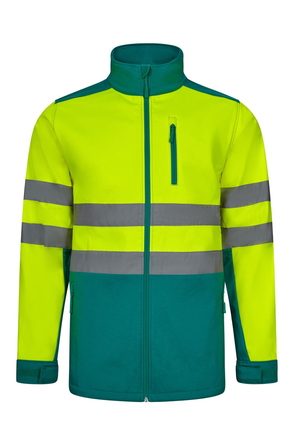 Giacca Bicolore Softshell - Alta Visibilità - immagine 3