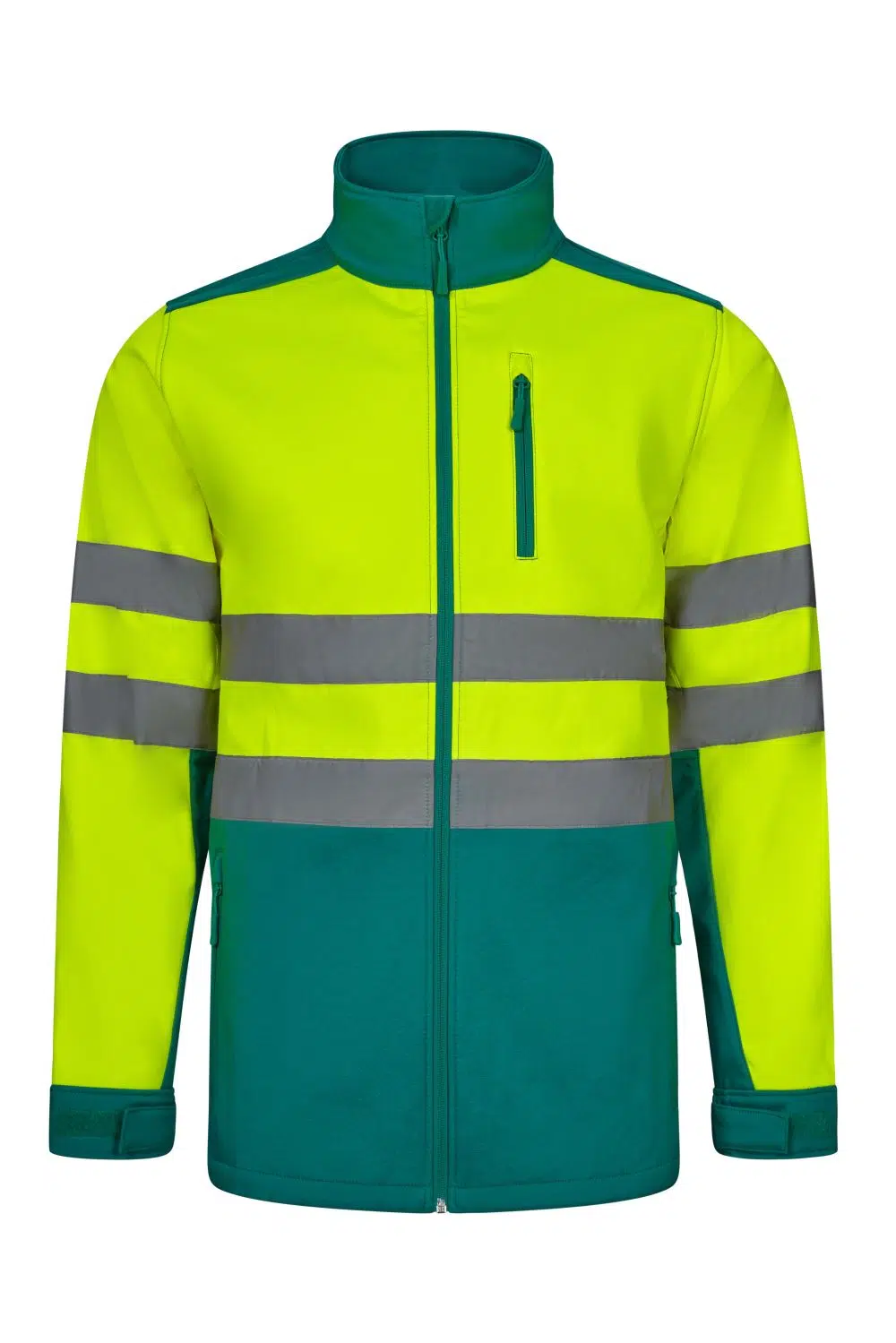 Giacca Bicolore Softshell - Alta Visibilità - immagine 3