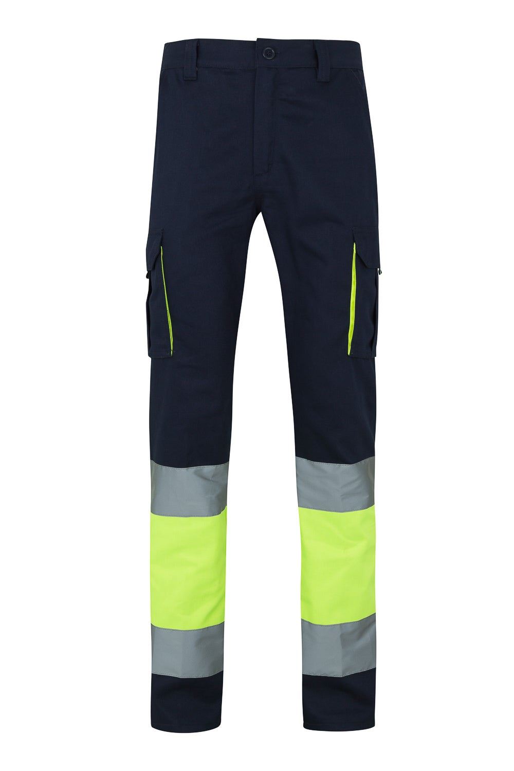 Pantaloni Bicolore Multitasche - Alta Visibilità - immagine 4