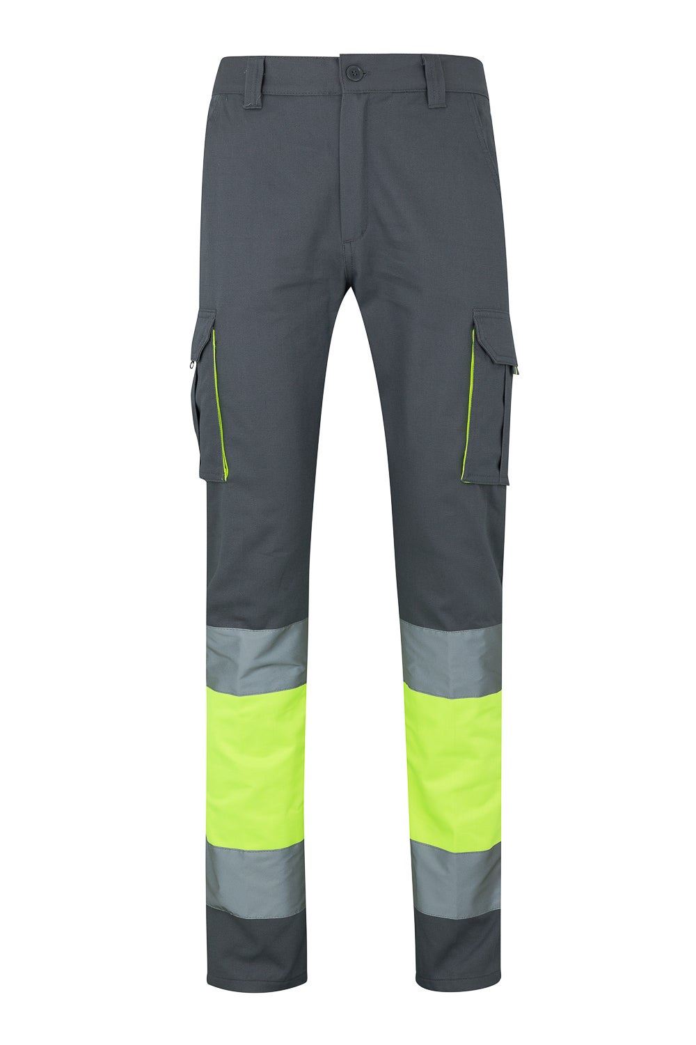 Pantaloni Bicolore Multitasche - Alta Visibilità - immagine 5