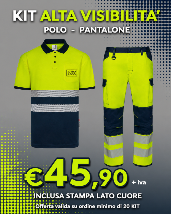 Promo Kit Alta Visibilità - Polo + Pantalone