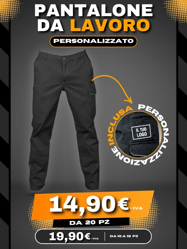Promo Pantalone da Lavoro Personalizzato