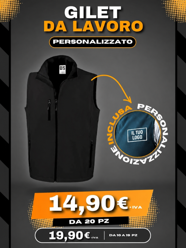 Promo Gilet da Lavoro Personalizzato